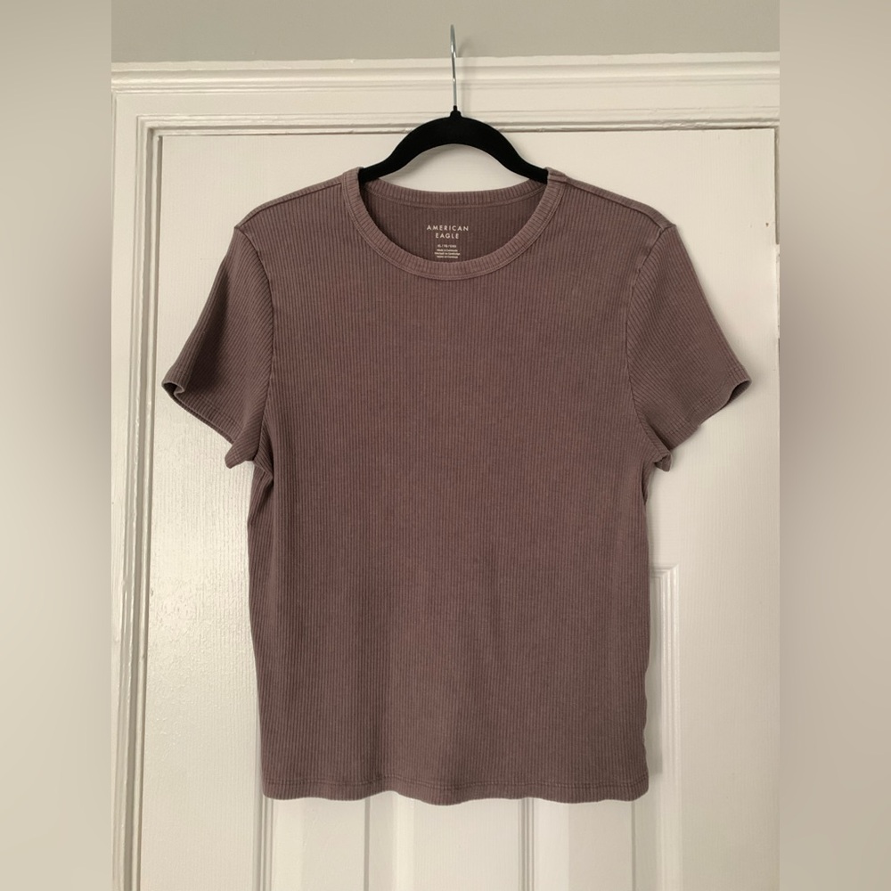 American Eagle Outfitters Ribbed Tee